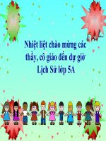 Lich sử: Nước nhà bị chia cắt