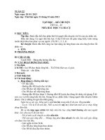 GIAO AN LOP 3 MOT COT TUAN 22