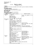 Giáo án tiếng anh lớp 7 - Cả năm