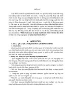 phân loại quan hệ pháp luật hành chính và nêu đặc điểm cơ bản của từng loại quan hệ pháp luật hành chính