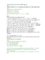 Đề và đáp án Toán 5 _ Violympic