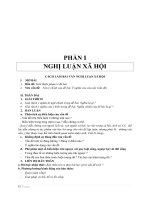 NGHỊ LUẬN XÃ HỘI LỚP 12