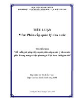 Đề xuất giải pháp đẩy mạnh phân cấp quản lý nhà nước_10