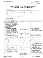 Giáo án toán 6chương 1