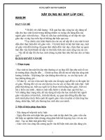 SKKN nề nếp lớp thi đua