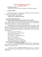 Chuong trinh khai giang 2013-2014