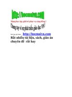 Tuyển chọn Link download tài liệu vật lý rất hay