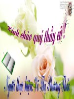 Hoạt động sản xuất của người dân ở Tây Nguyên - tiết 2