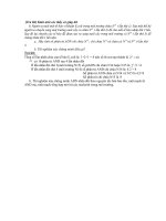 Trả lời bạn Vũ Thành Lâm