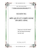 phân tích mối quan hệ giữa đổi mới phương thức điều hành tổ chức công và cải cách tổ chức hiện nay_7
