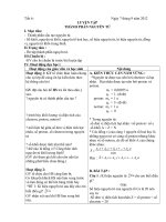 luyện tâp thành phần nguyên tử