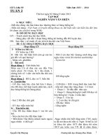 giáo án lớp 5 có GDBVMT