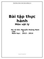 Thực hành vật lí by Nguyễn Thiếu Gia
