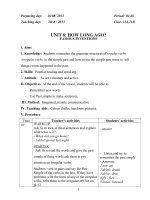 UNit 8 : New headway