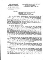 Công văn hướng dẫn sử dụng phương pháp bàn tay nặn bột