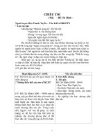 SOẠN VĂN 11 BÀI :CHIỀU TỐI (HỒ CHÍ MINH)