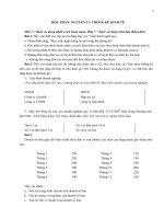 tổng hợp tài liệu ôn thi học phần nguyên ly thông kê kinh tê