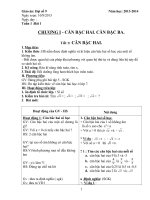 Giáo án 9 moi nhat-HK1