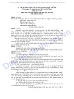 đề thi văn vào 10 đà nẵng