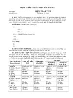 mẫu giáo án soạn đề kiểm tra (sở GD&ĐT Quảng Trị)