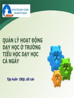 Tập huấn Seqap