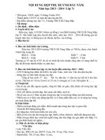 kế hoạch, biên bản họp ph