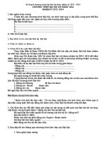 Tiến trình đại hội chi đoang học sinh