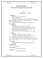 GIAO AN SO 4: CHAY NGAN-BAI TD-CHAY BEN