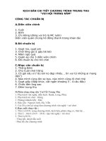 Kịch bản trung thu