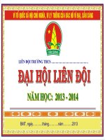 PHONG DAI HOI LIEN DOI NH 13-14
