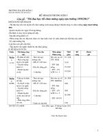 Kế hoạch tháng 8 - 9 của Liên đội