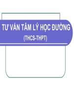 tư vấn học đường