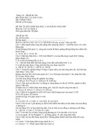 Đề Thi Đại Học Vật Lý chính thức 2007 - 2014