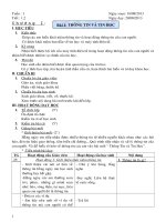 Giáo án tin học lớp 6 ca năm