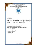 tài sản bảo đảm và các vướng mắc về tài sản bảo đảm