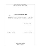 thiết kế chế tạo máy in ruban hai màu