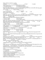 BÀI TẬP HÓA HỌC 11