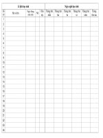 o diem ca nhan lop 4 mon lsdl