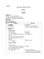 GA Tuần 3- lớp 1