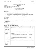 mĩ thuật 2 tuần 1,2,3,4