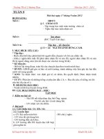 Giáo án lớp 3 đã hoàn thiện