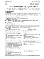 giao an so hoc 6 ki I