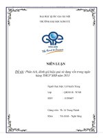 Phân tích, đánh giá tình hình sử dụng vốn trong ngân hàng TMCP SHB năm 2013