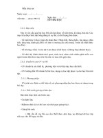 Mẫu giáo án năm học 2013-2014