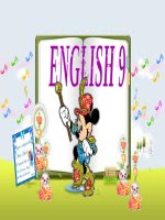 Anh Văn 9. LANGUAGE 3