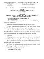 Bao cao CT thi dua khen thuong nam hoc 2012 - 2013