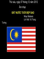 đất nước tươi đẹp sao