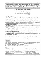 GIÁO ÁN CỰC ĐẸP , CỰC CHUẨN . MỜI BẠN