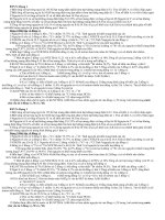 Phân dạng bài tập cấu tạo nguyên tử