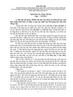 Nội dung bồi dưỡng tháng 9 năm 2013